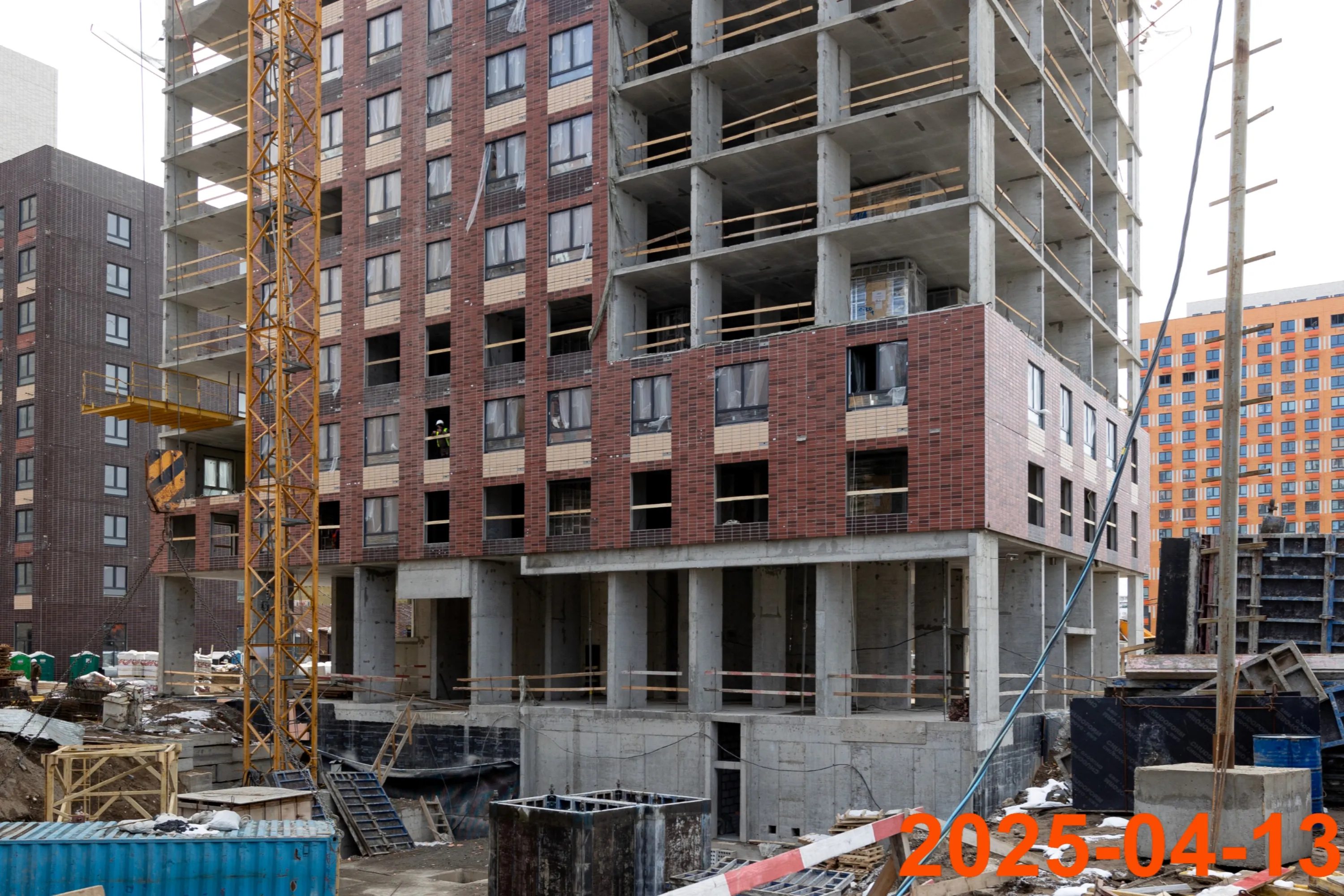 ЖК Волжский парк ход строительства