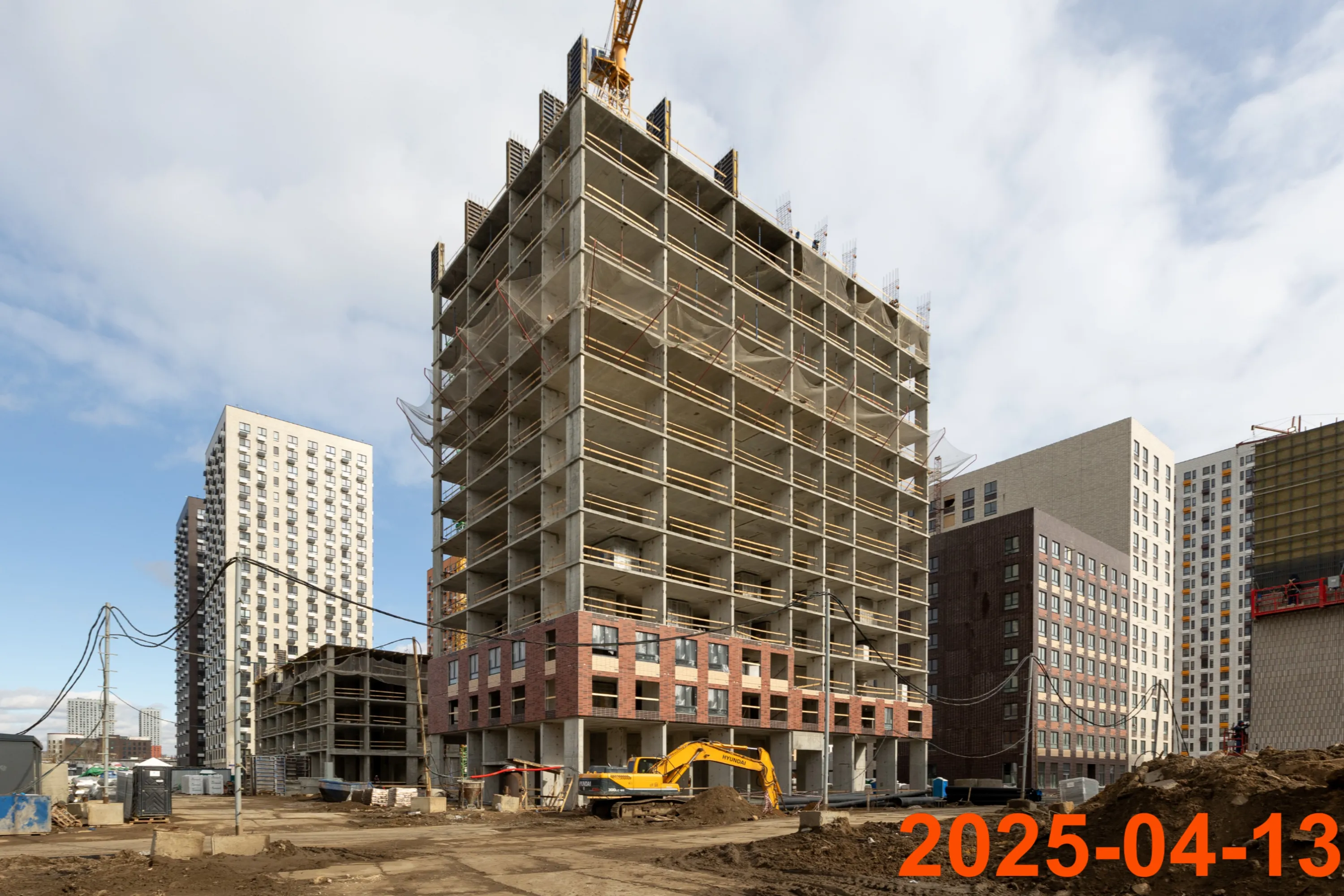 ЖК Волжский парк ход строительства