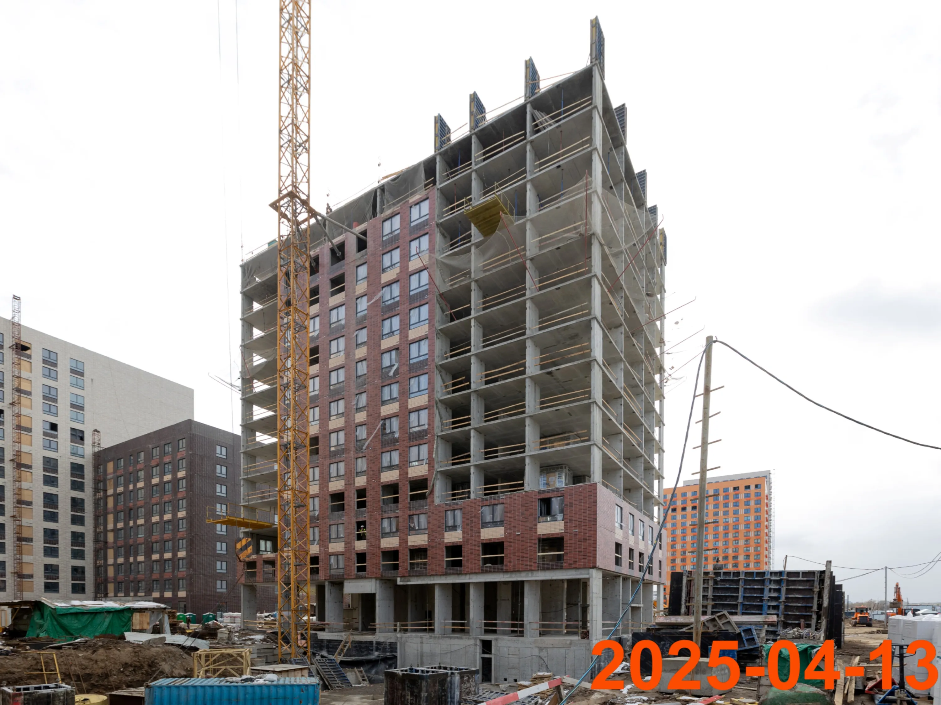 ЖК Волжский парк ход строительства