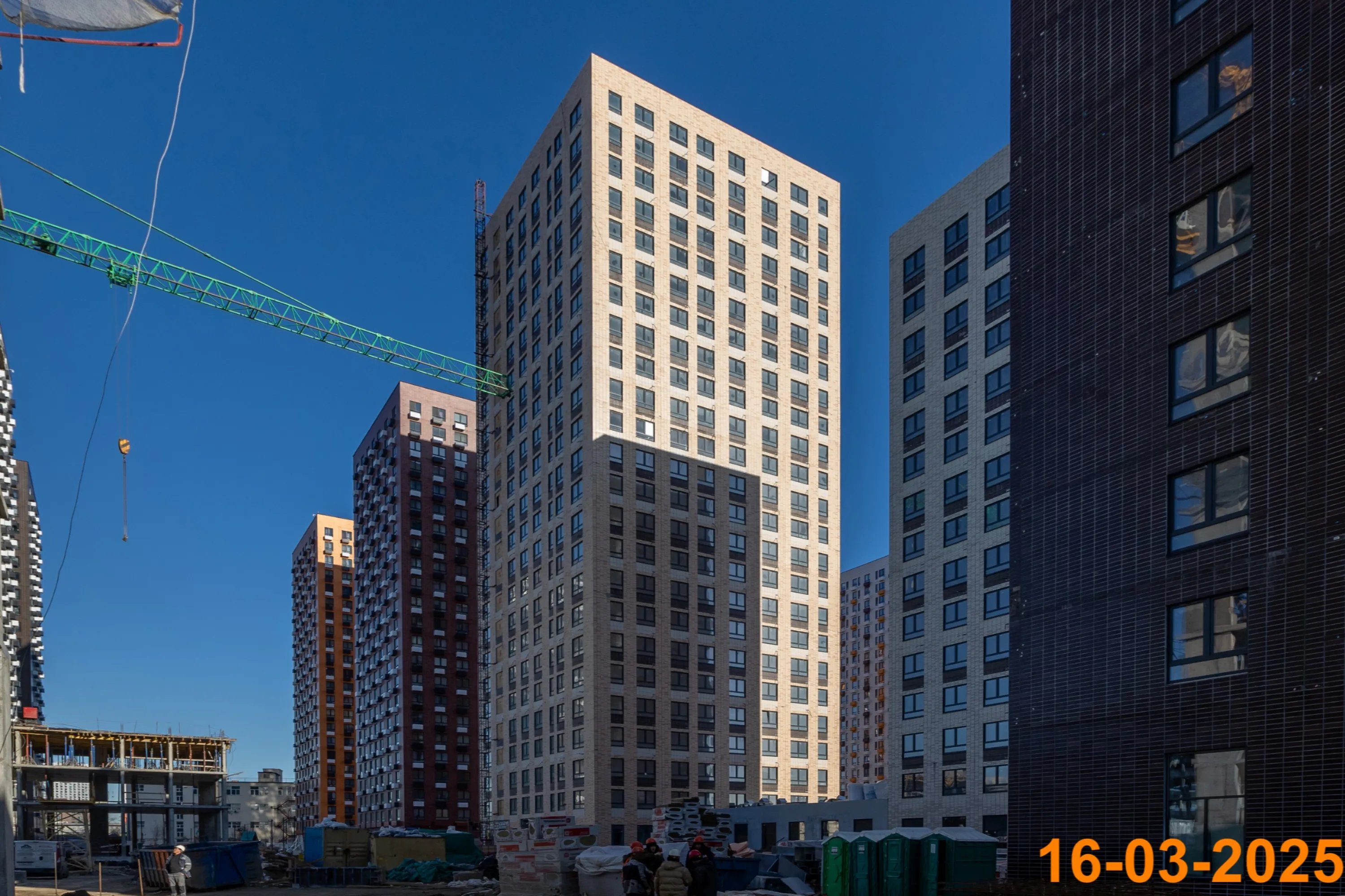 ЖК Волжский парк ход строительства