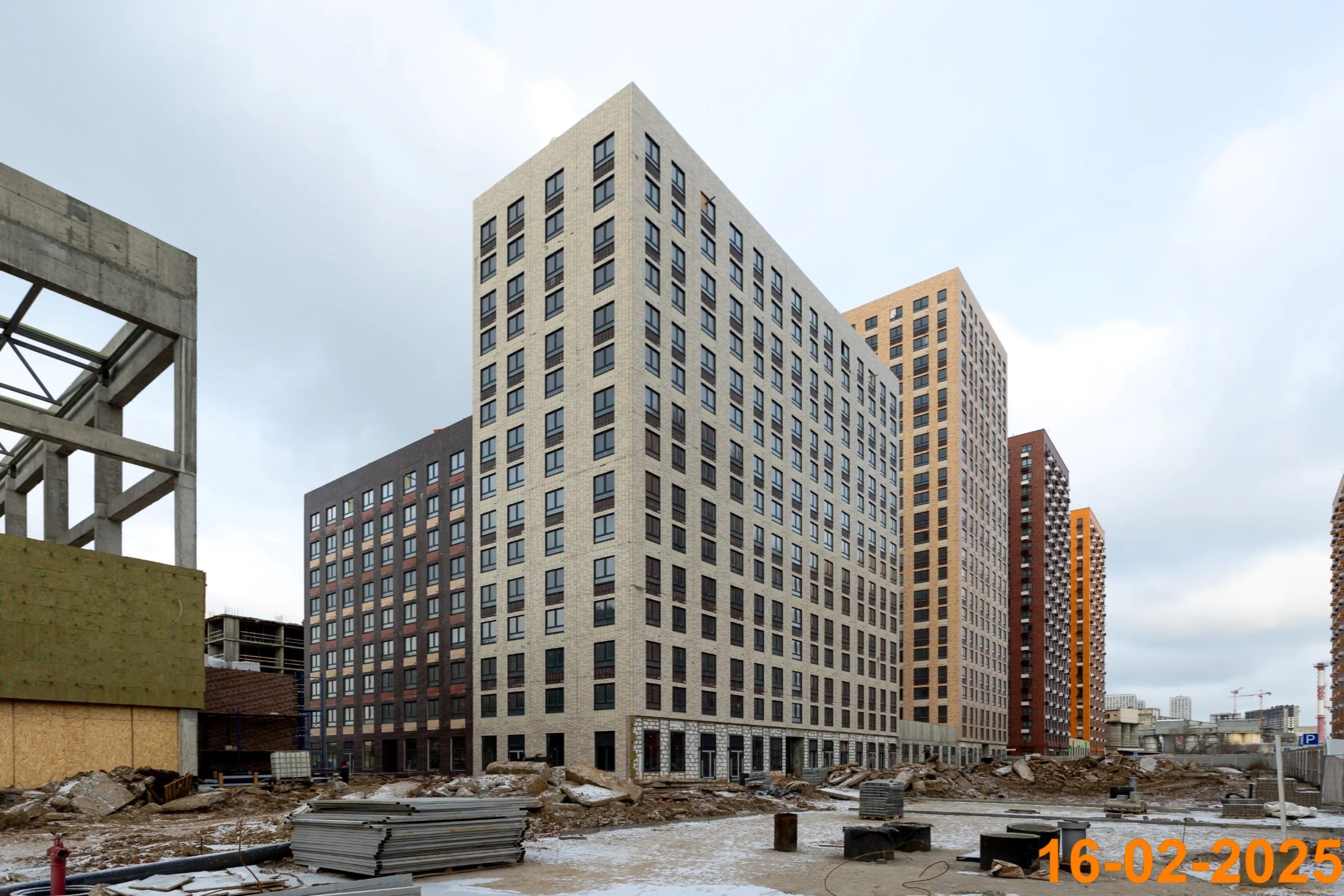 ЖК Волжский парк ход строительства