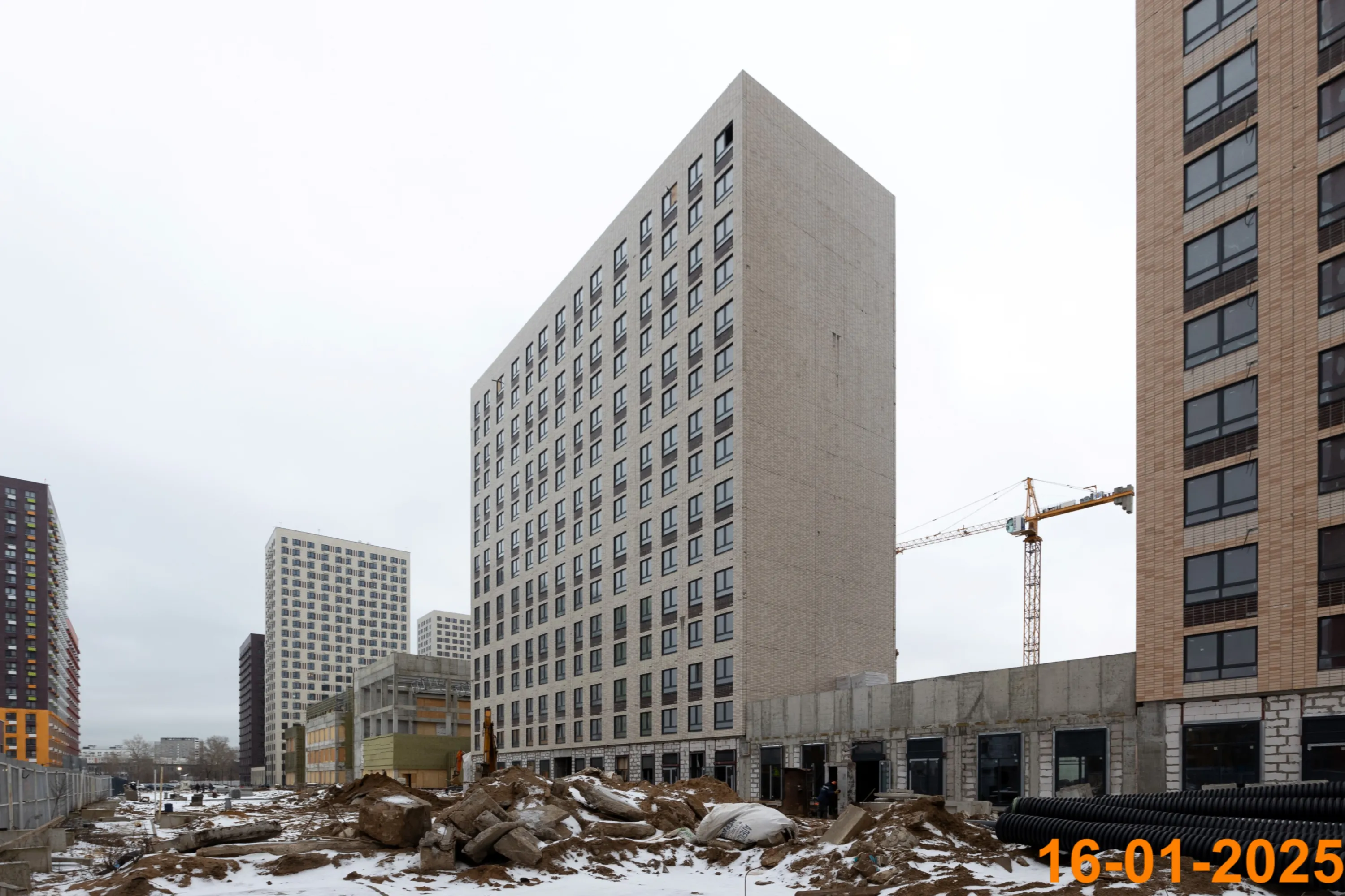 ЖК Волжский парк ход строительства