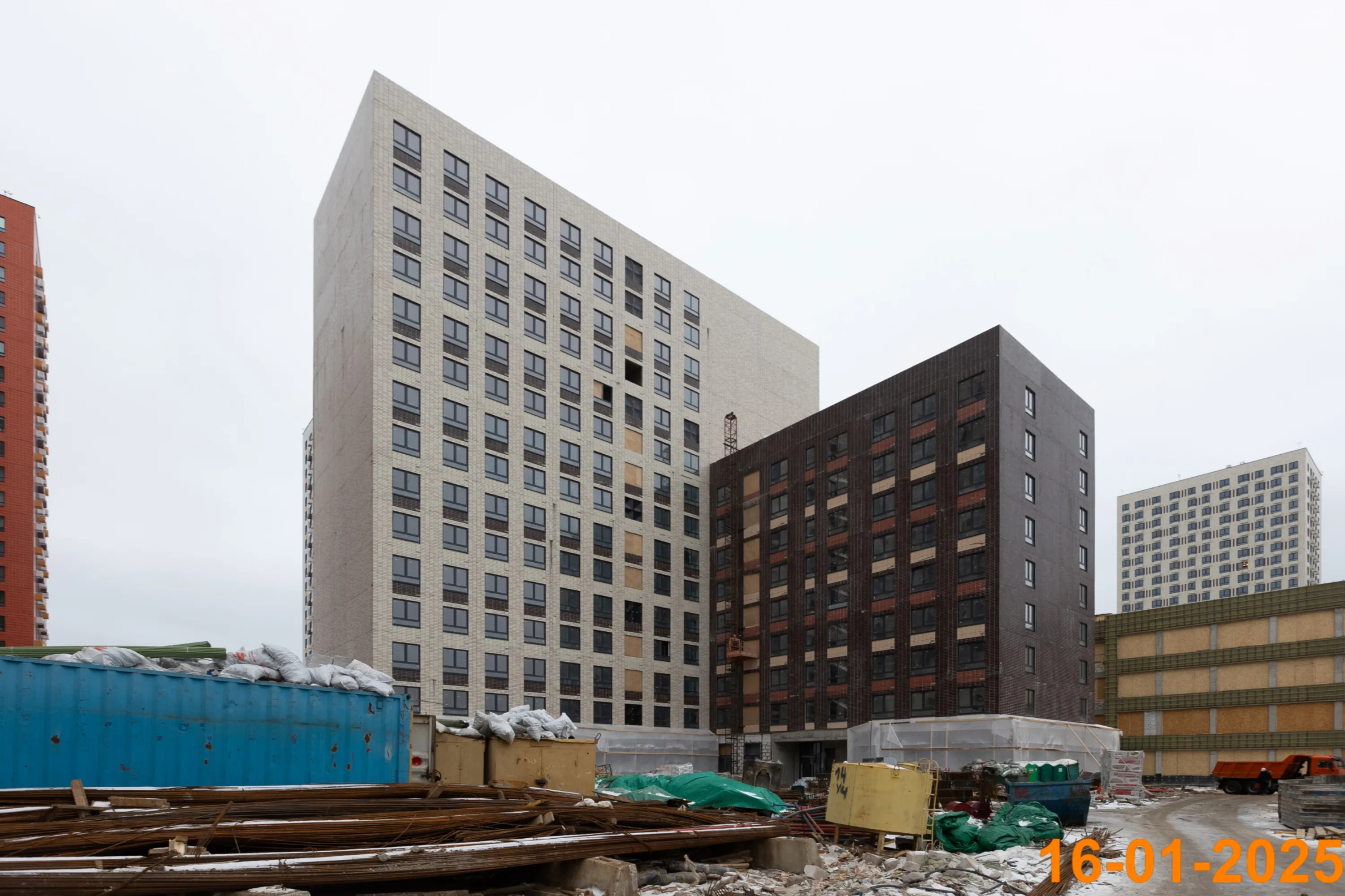 ЖК Волжский парк ход строительства