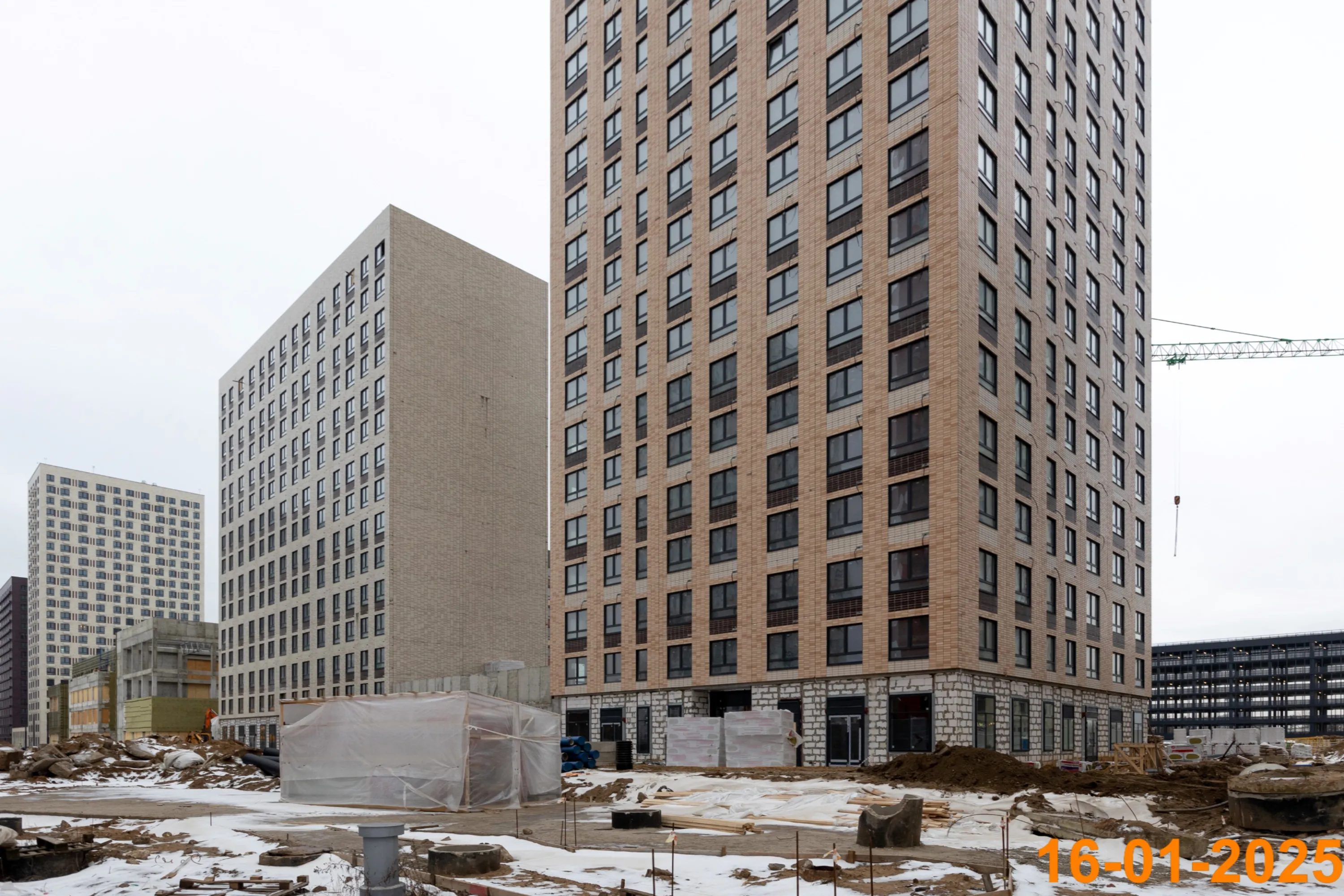 ЖК Волжский парк ход строительства