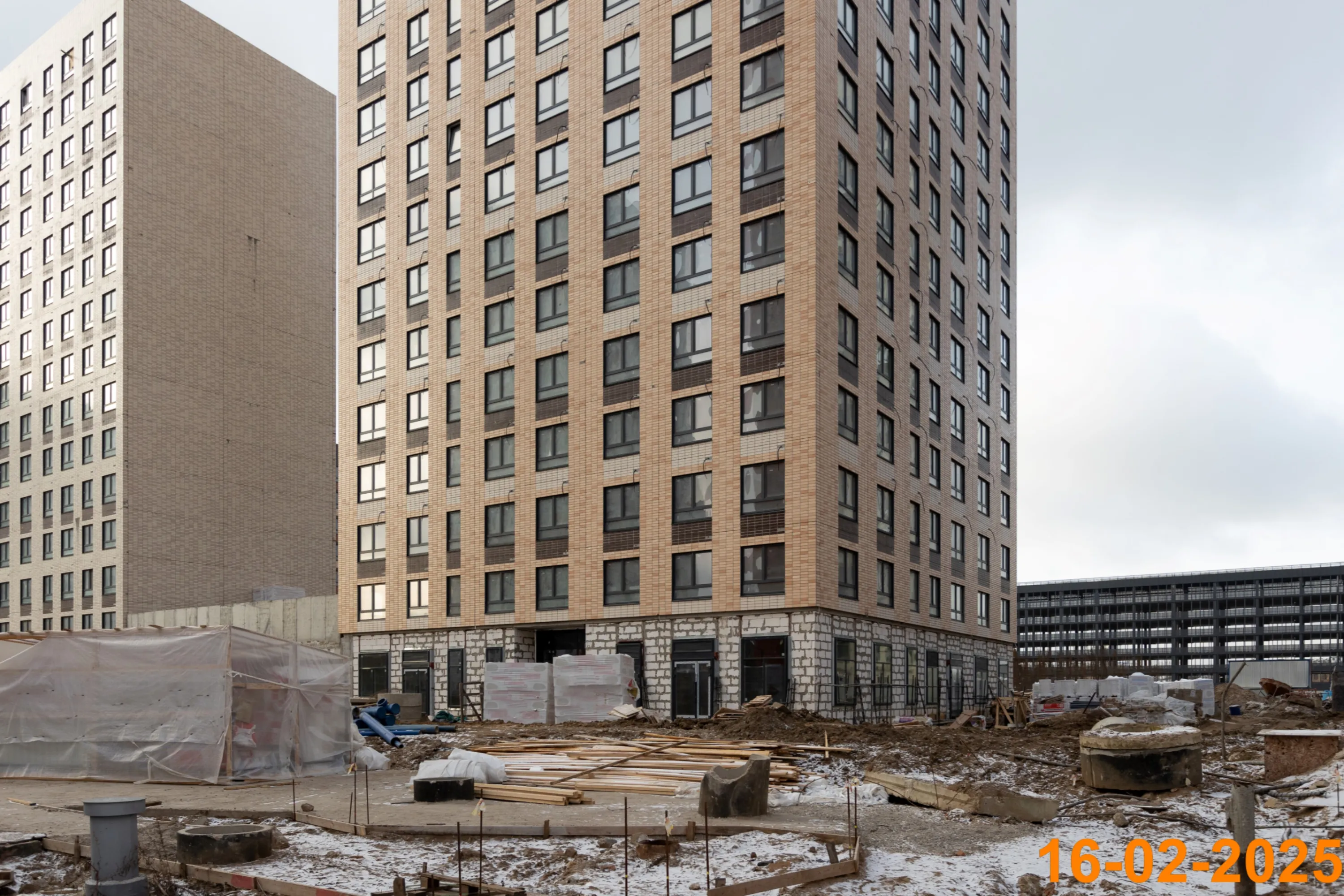 ЖК Волжский парк ход строительства