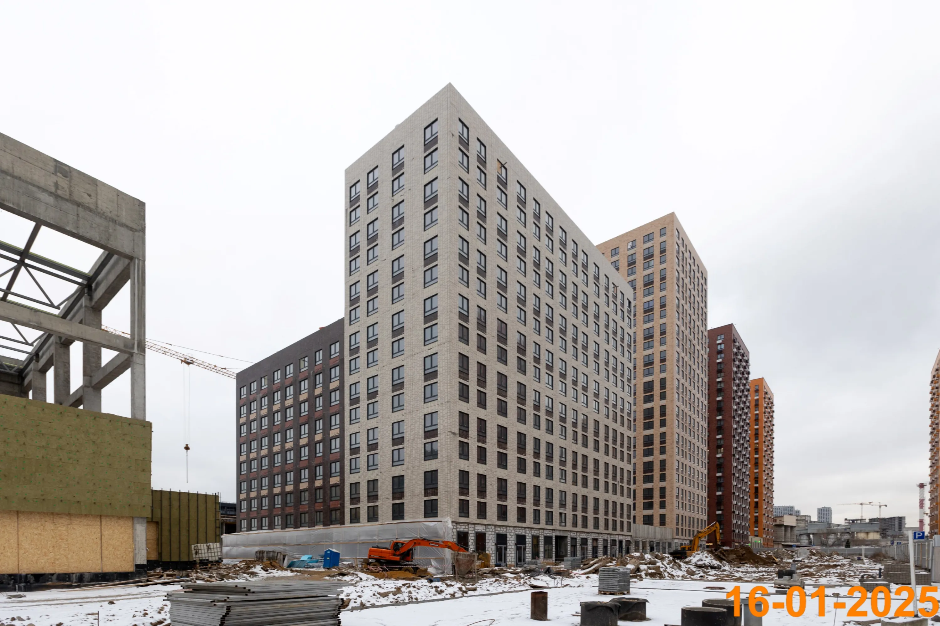 ЖК Волжский парк ход строительства