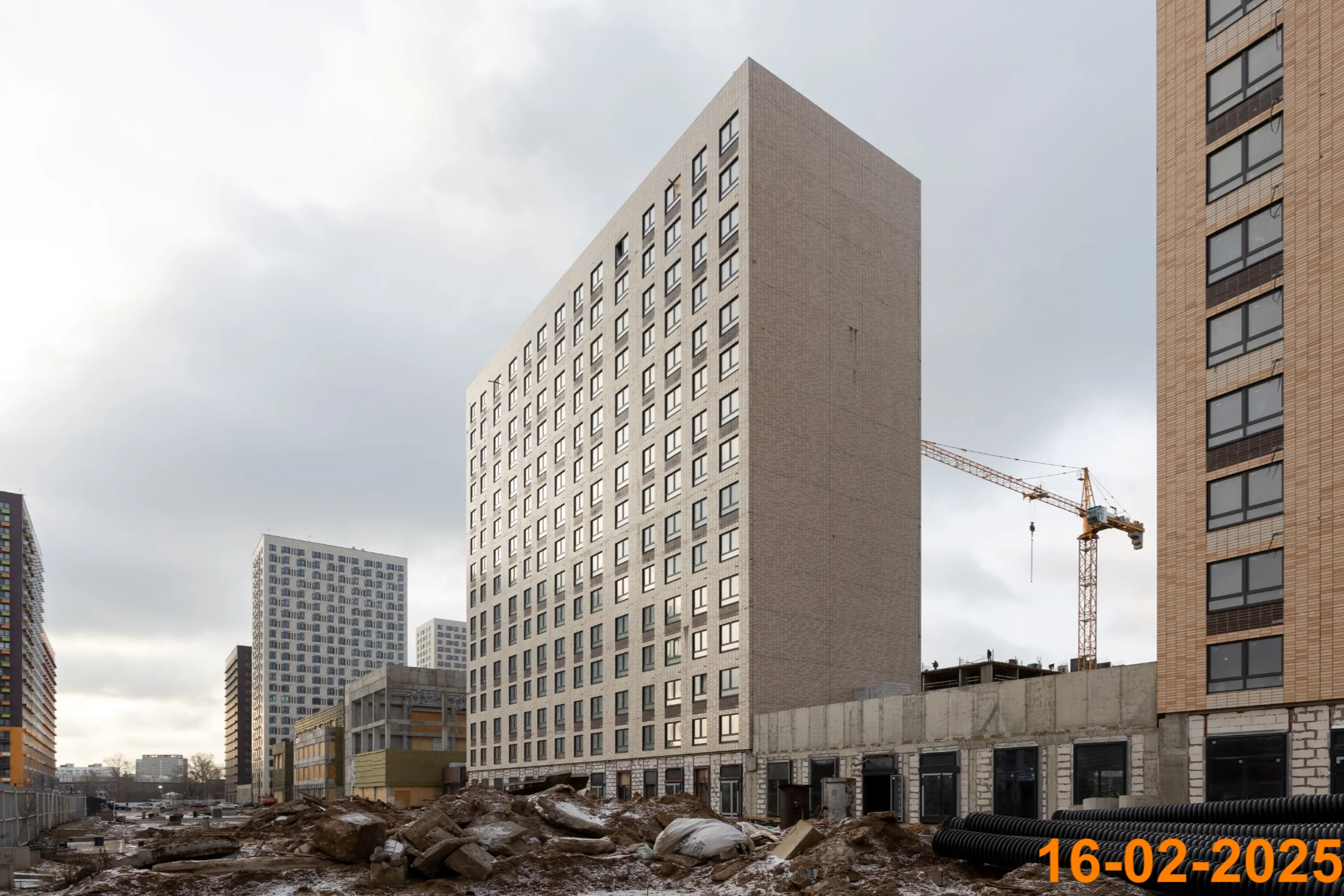 ЖК Волжский парк ход строительства