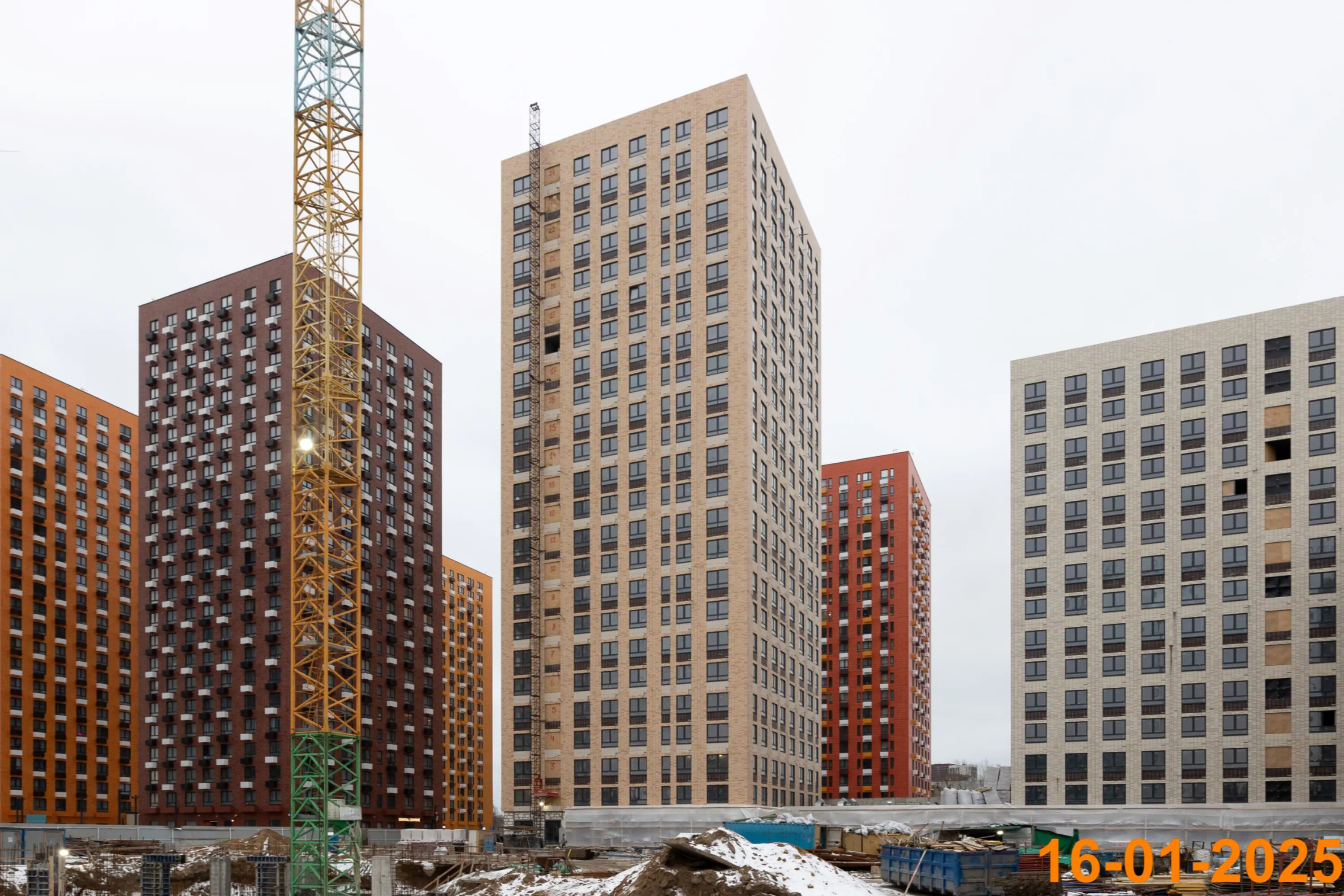 ЖК Волжский парк ход строительства