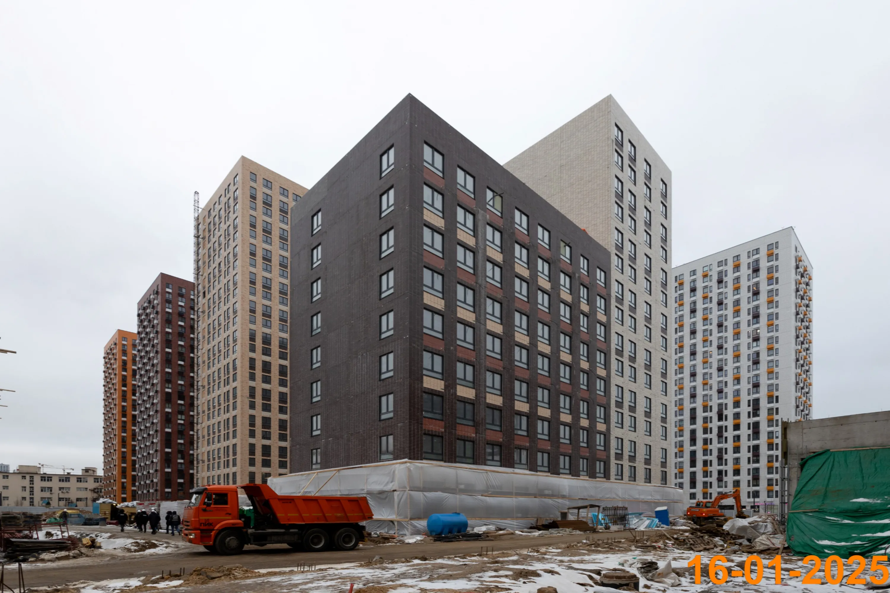 ЖК Волжский парк ход строительства