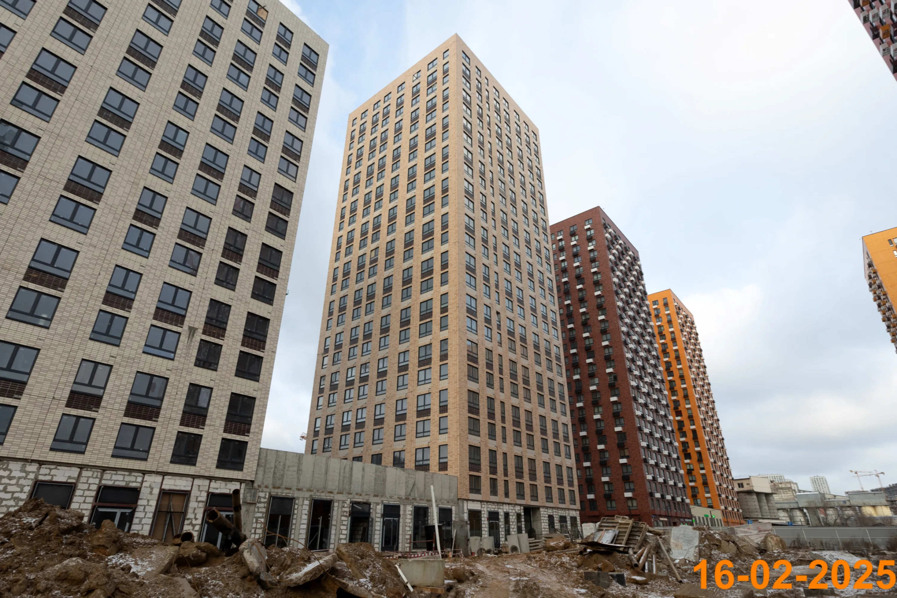 ЖК Волжский парк ход строительства