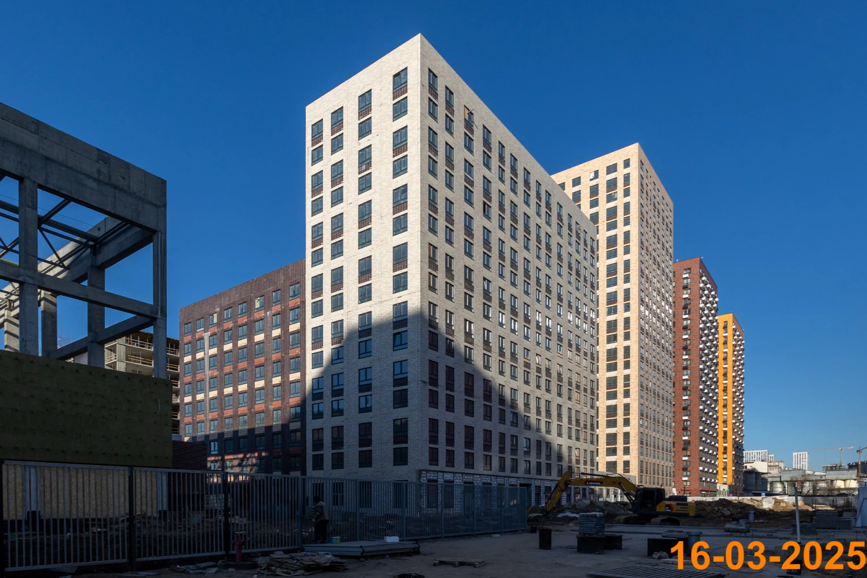 ЖК Волжский парк ход строительства