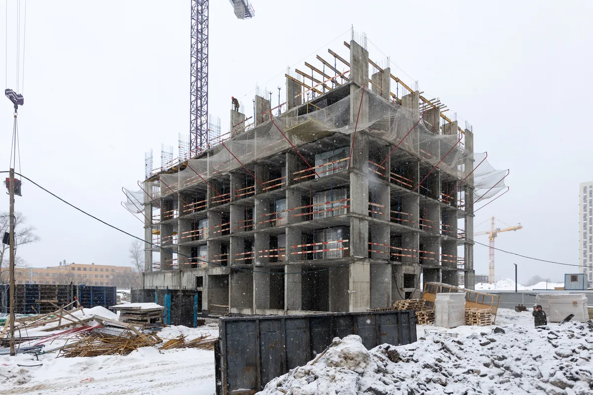 ЖК Волжский парк ход строительства