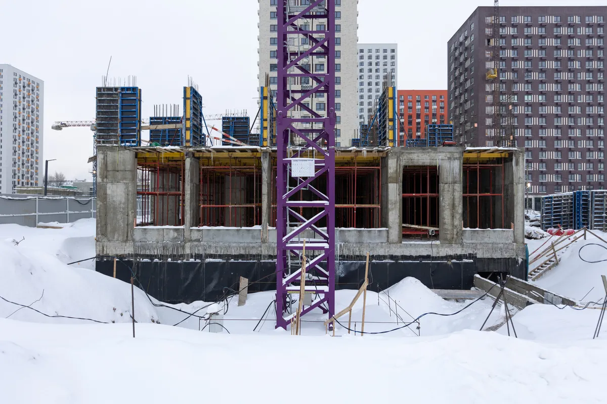 ЖК Волжский парк ход строительства