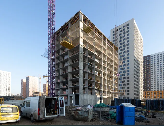 ЖК Волжский парк ход строительства