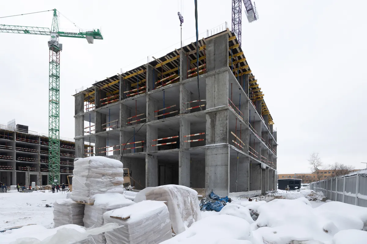 ЖК Волжский парк ход строительства