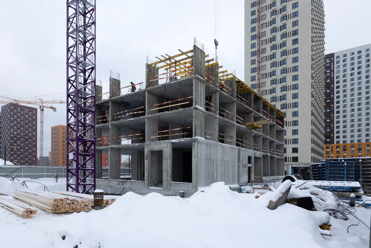 ЖК Волжский парк ход строительства