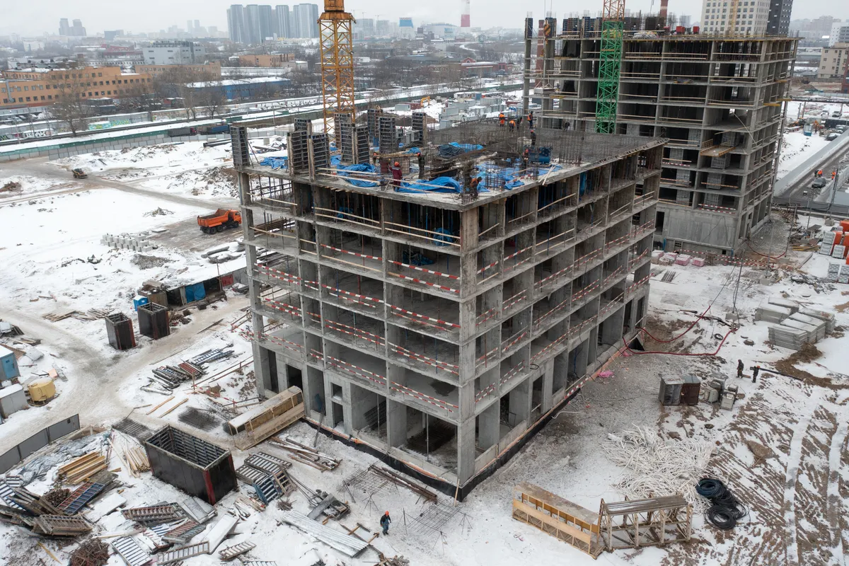 ЖК Волжский парк ход строительства