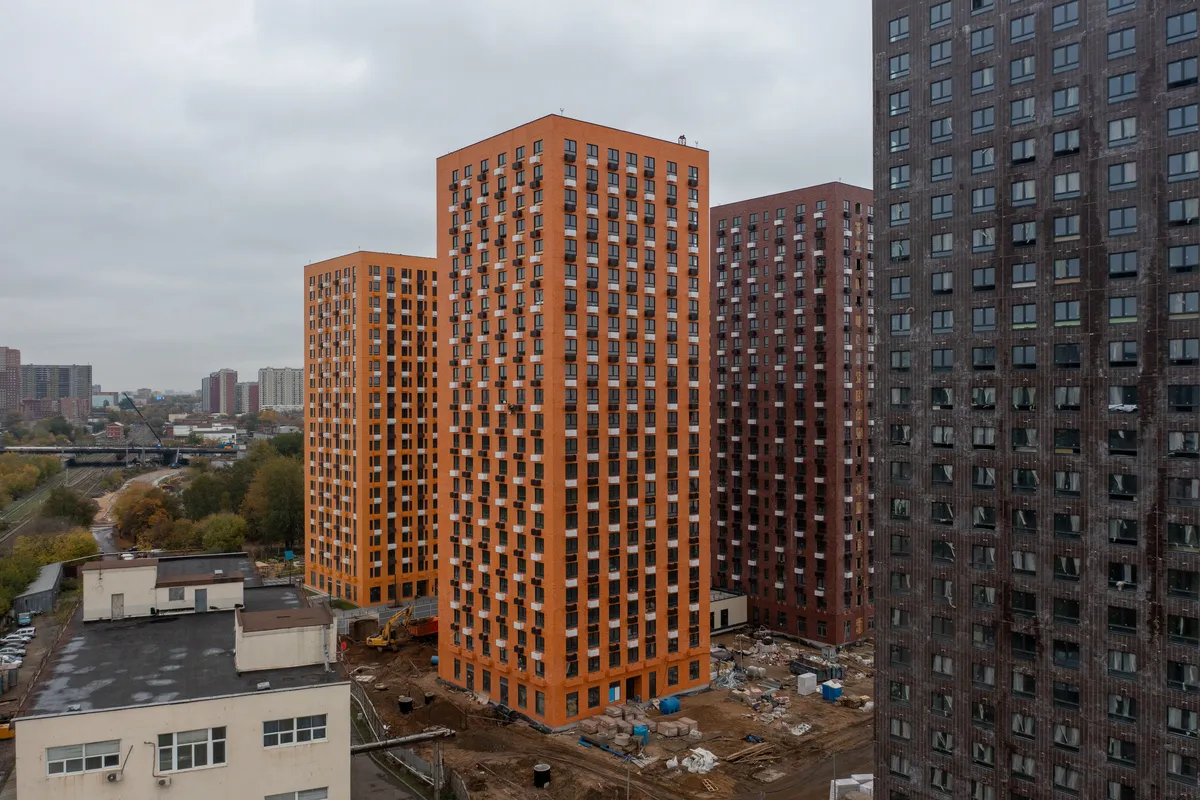 ЖК Волжский парк ход строительства