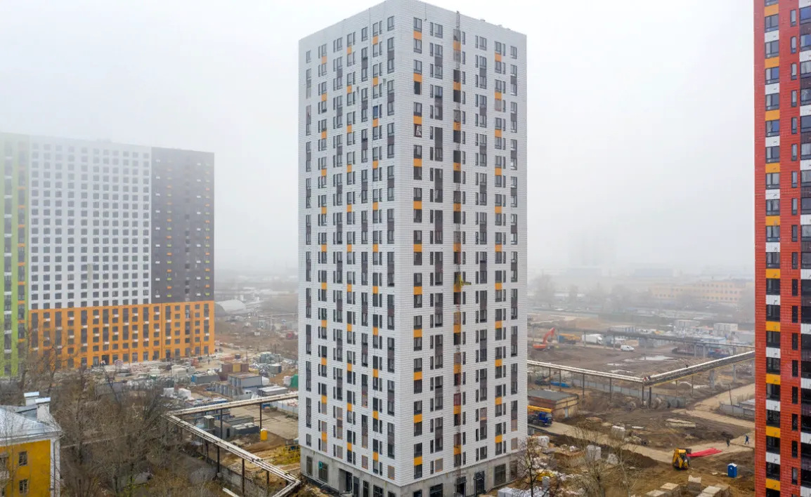 ЖК Волжский парк ход строительства