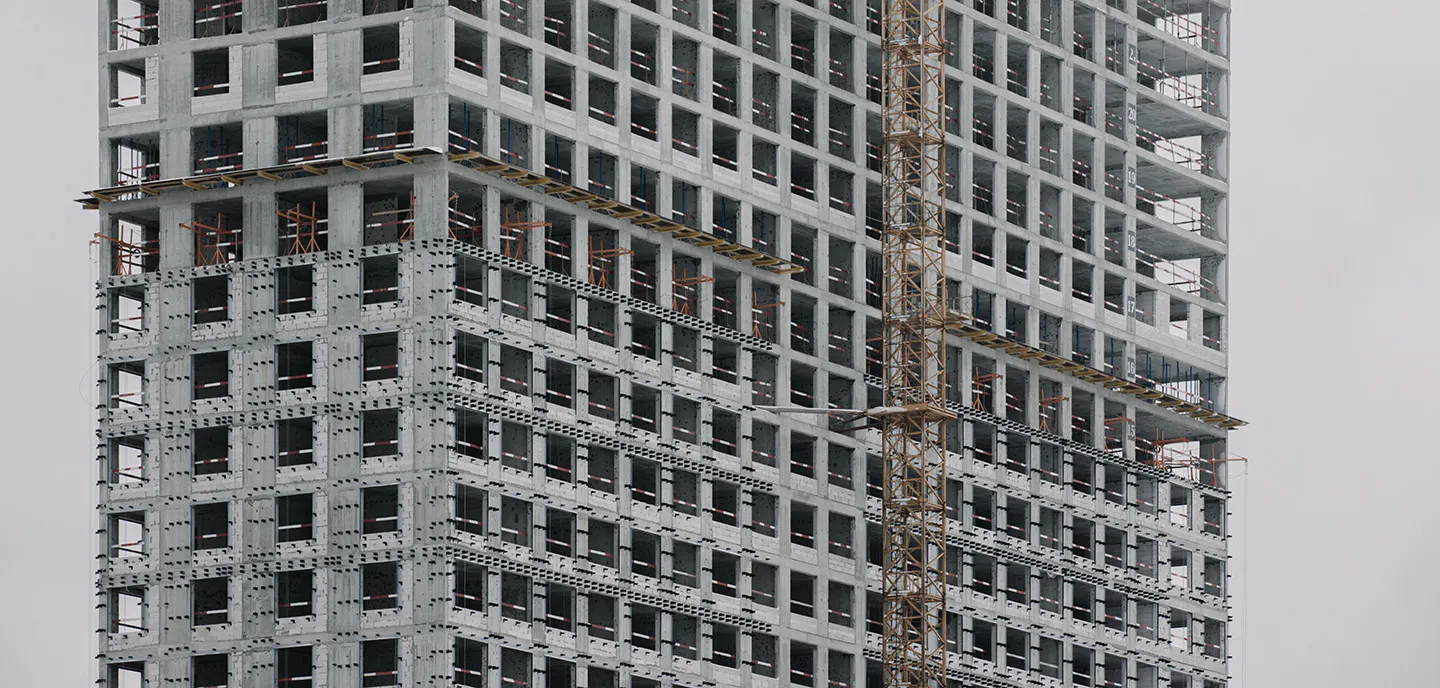 ЖК Мангазея на Речном ход строительства