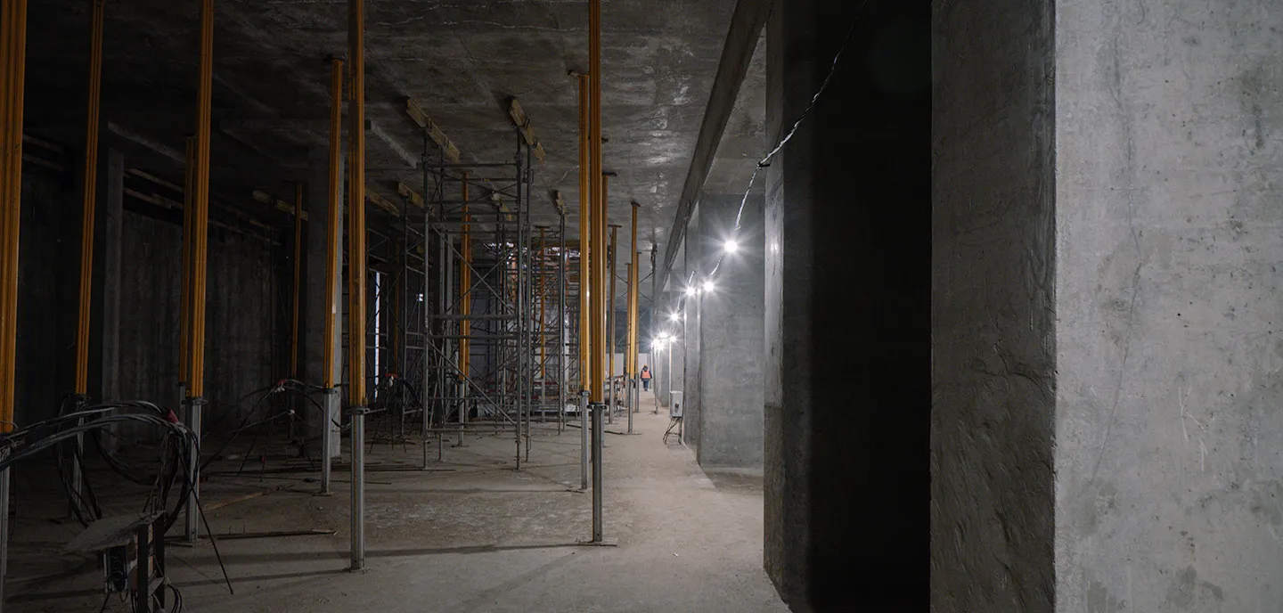 ЖК Мангазея на Речном ход строительства