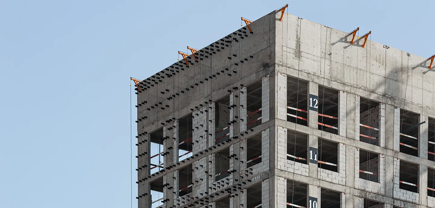 ЖК Мангазея на Речном ход строительства