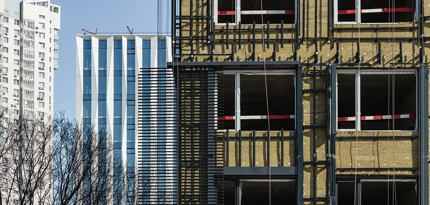 ЖК Мангазея на Речном ход строительства