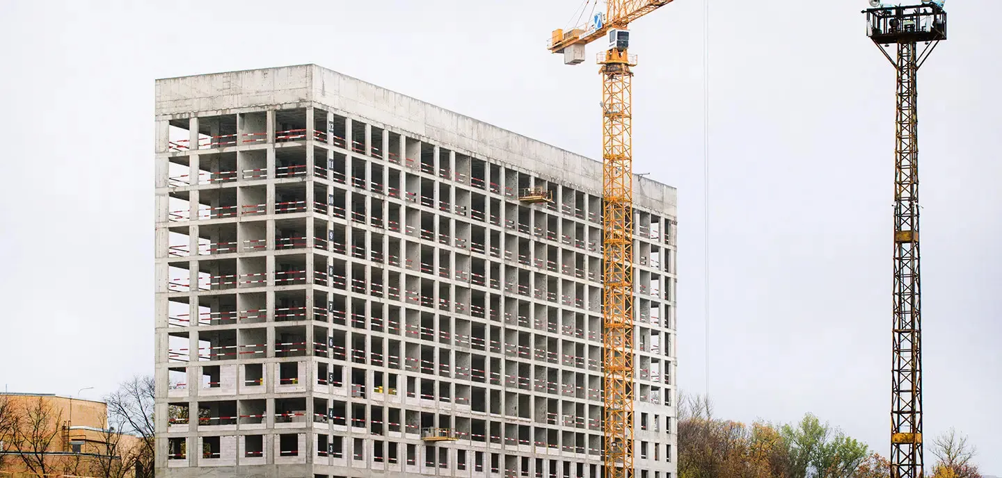 ЖК Мангазея на Речном ход строительства