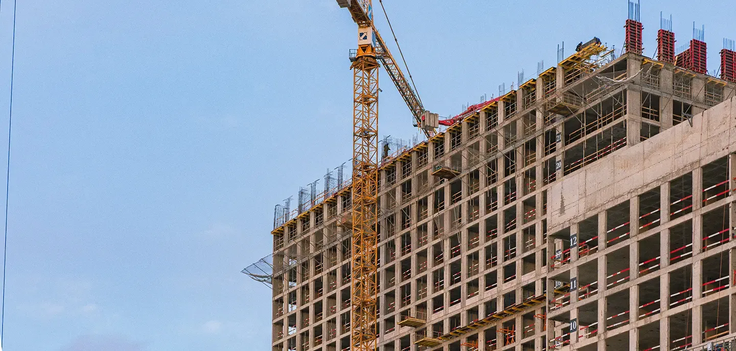 ЖК Мангазея на Речном ход строительства