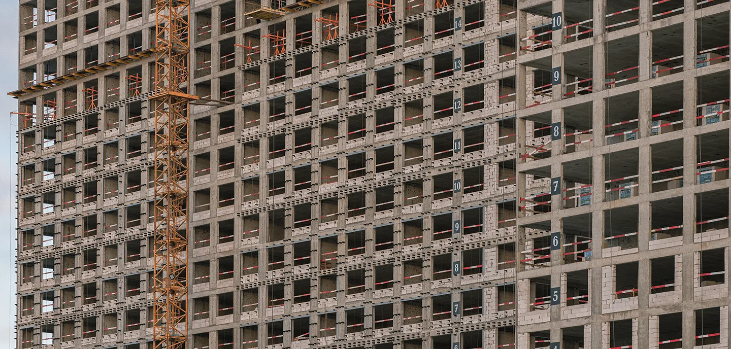 ЖК Мангазея на Речном ход строительства