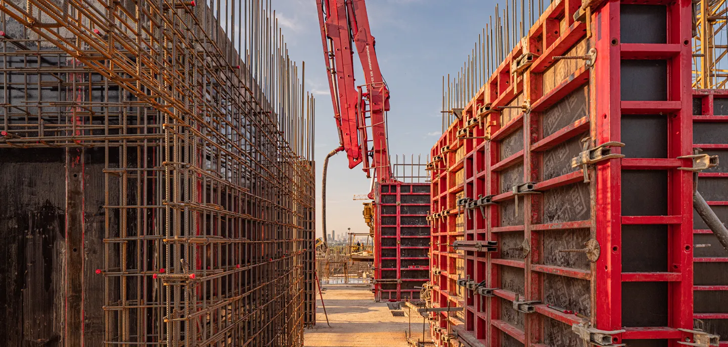 ЖК Мангазея на Речном ход строительства