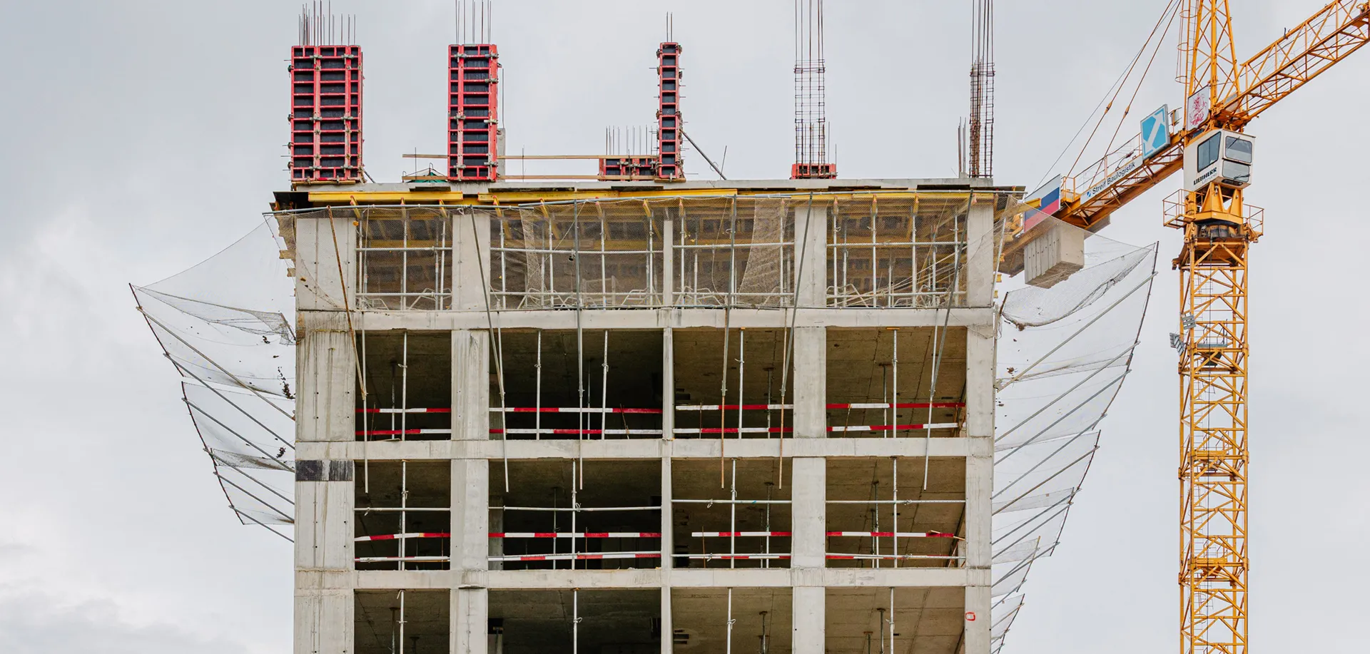 ЖК Мангазея на Речном ход строительства