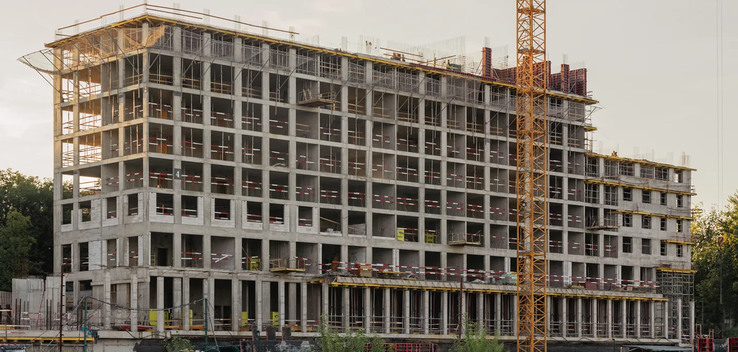 ЖК Мангазея на Речном ход строительства