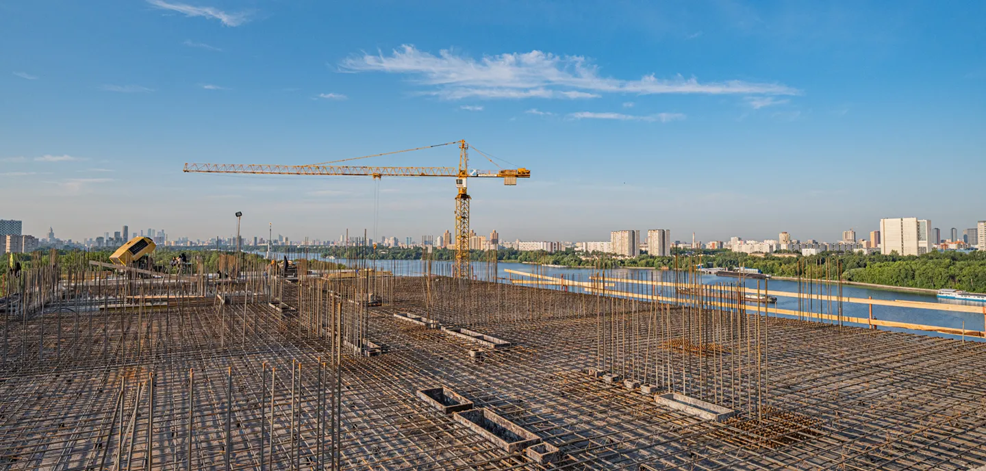 ЖК Мангазея на Речном ход строительства