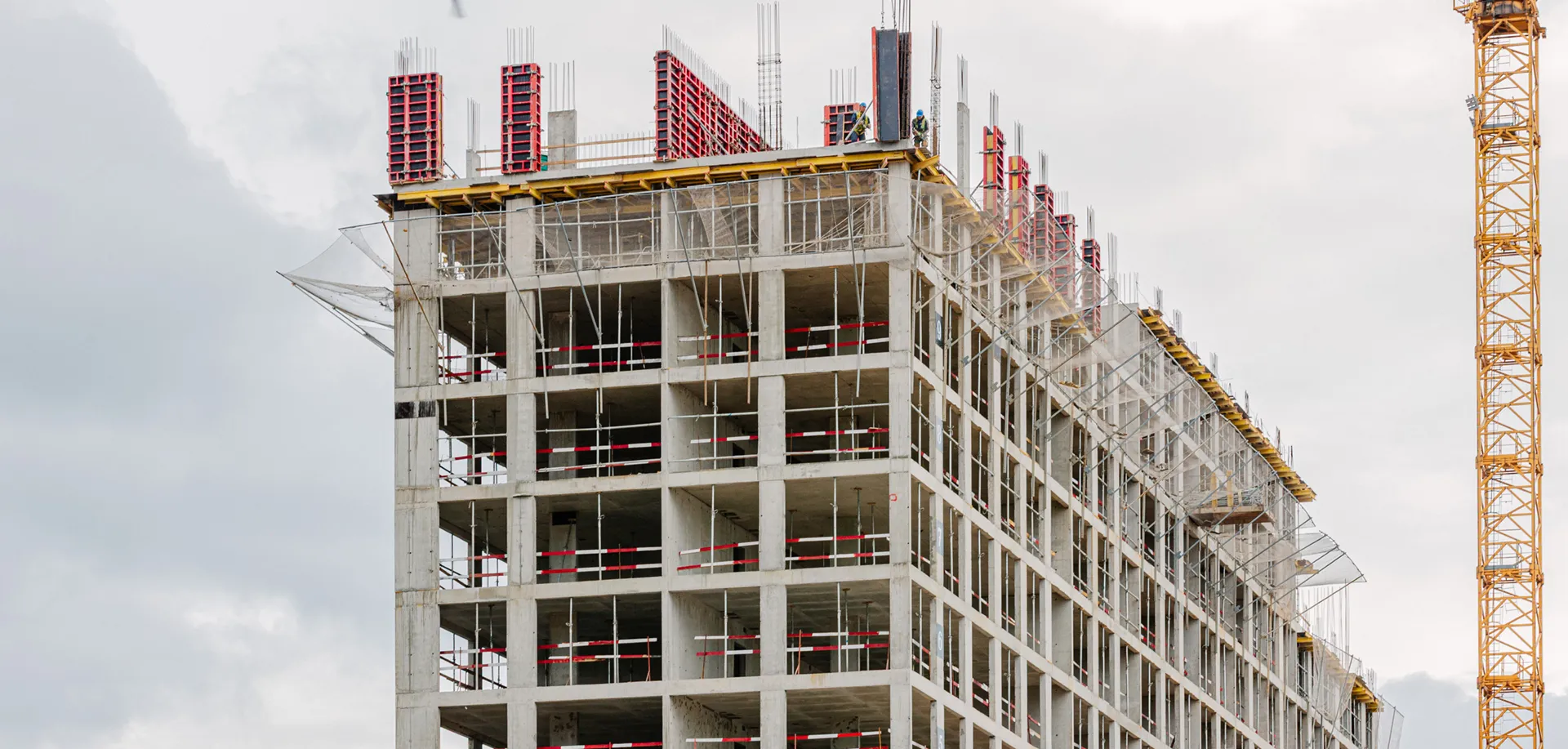 ЖК Мангазея на Речном ход строительства