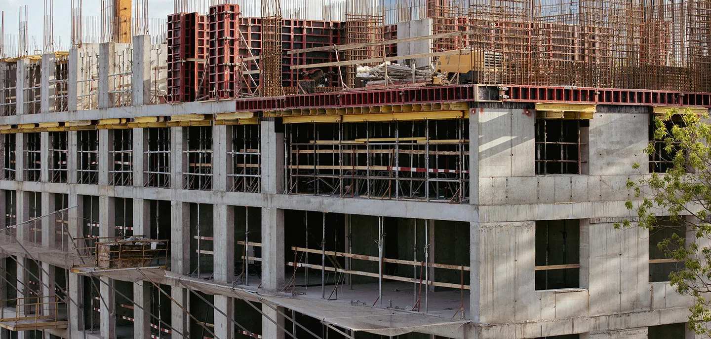 ЖК Мангазея на Речном ход строительства