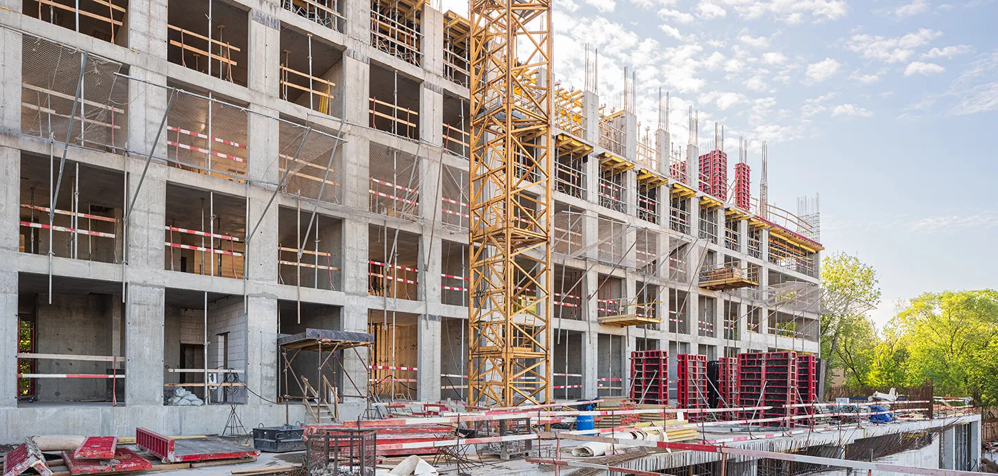 ЖК Мангазея на Речном ход строительства