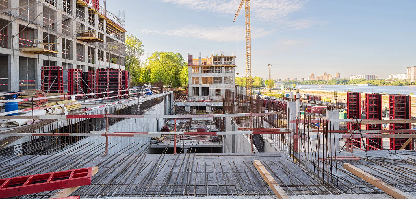 ЖК Мангазея на Речном ход строительства