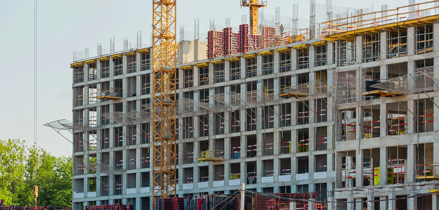 ЖК Мангазея на Речном ход строительства