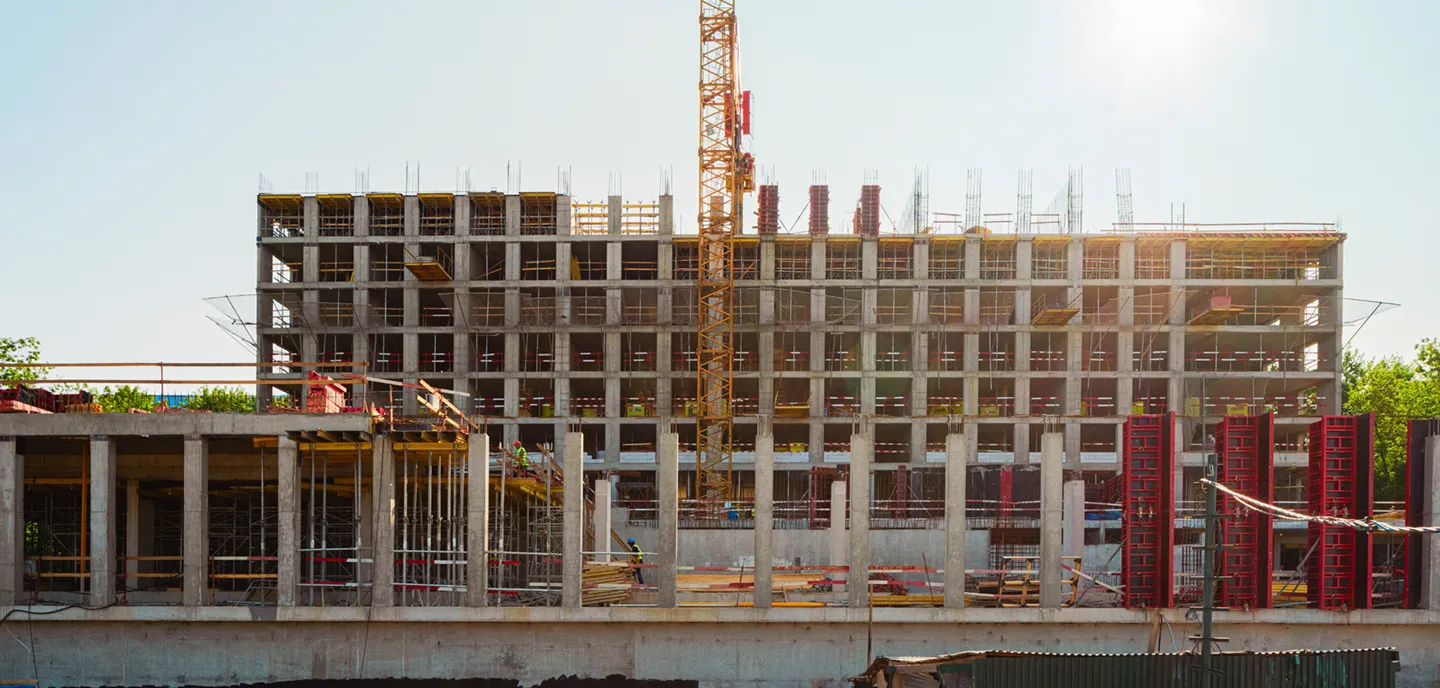 ЖК Мангазея на Речном ход строительства