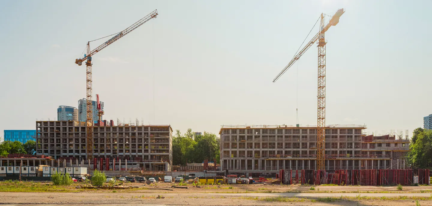 ЖК Мангазея на Речном ход строительства