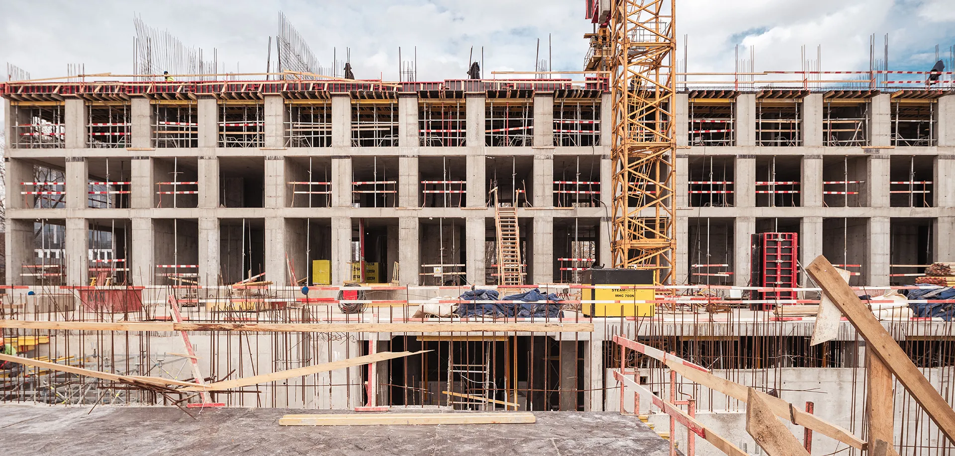 ЖК Мангазея на Речном ход строительства