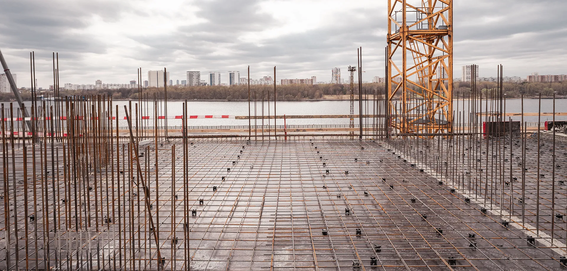 ЖК Мангазея на Речном ход строительства