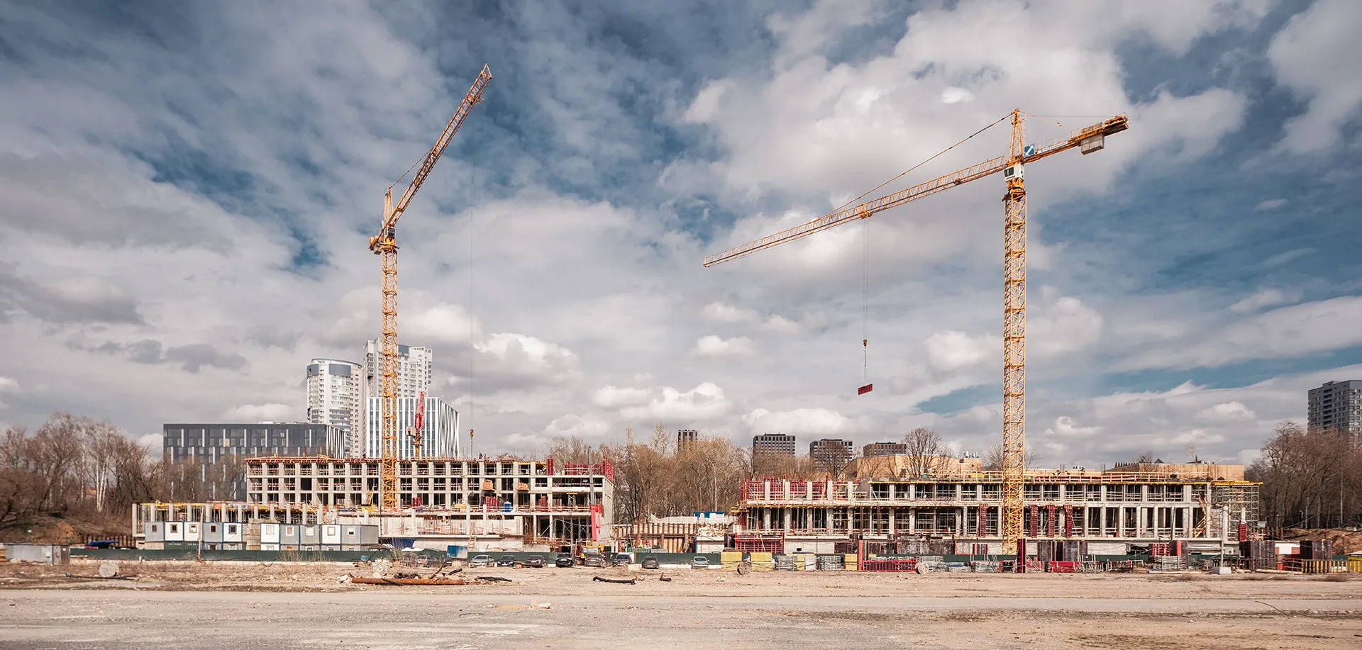 ЖК Мангазея на Речном ход строительства