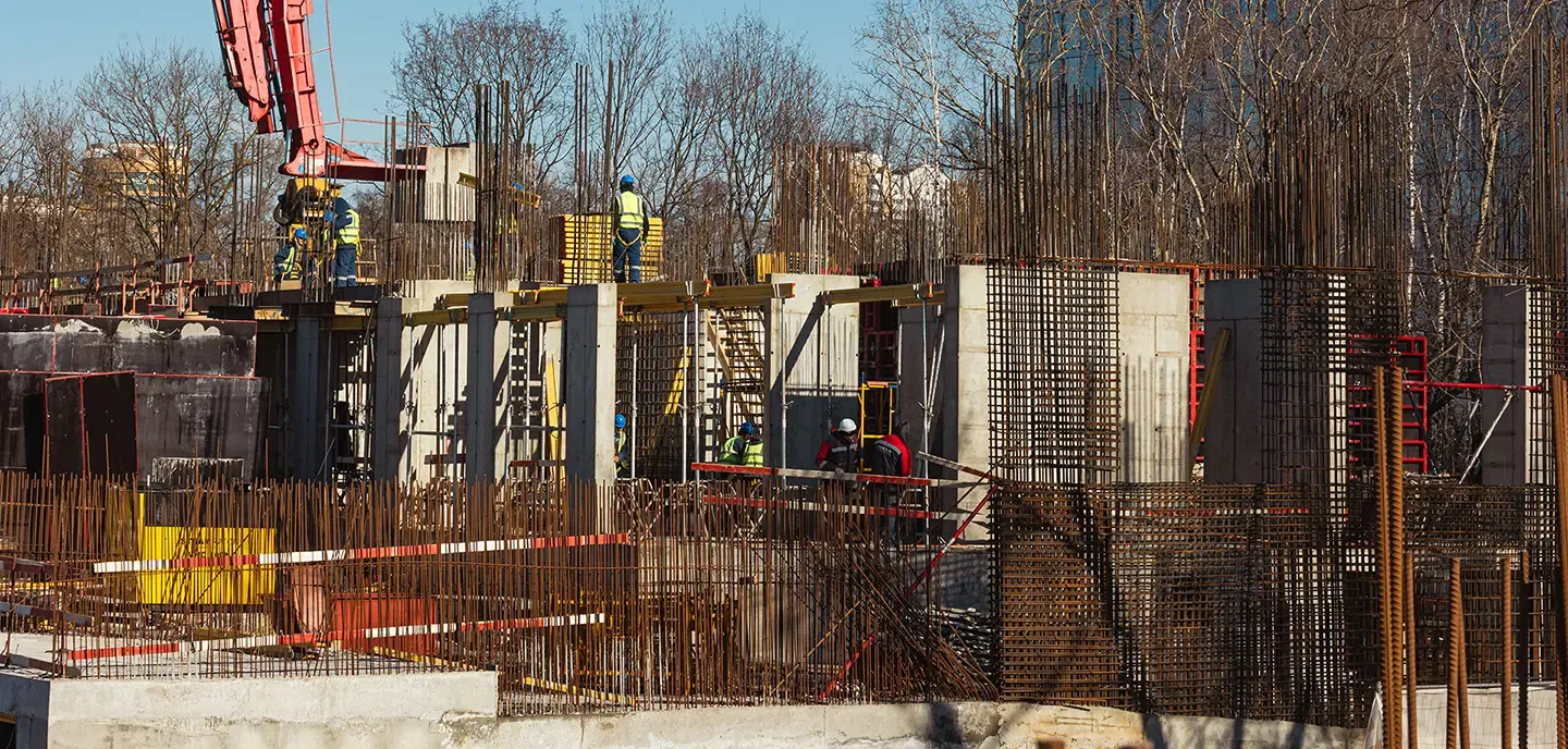 ЖК Мангазея на Речном ход строительства