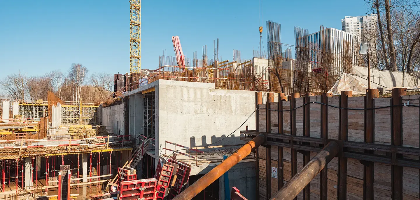 ЖК Мангазея на Речном ход строительства