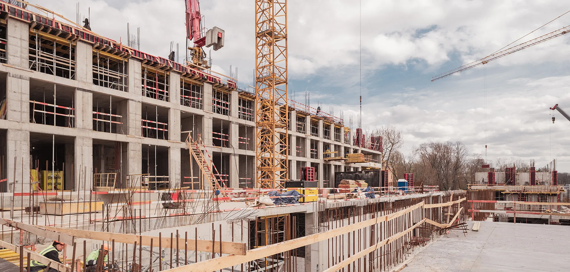 ЖК Мангазея на Речном ход строительства