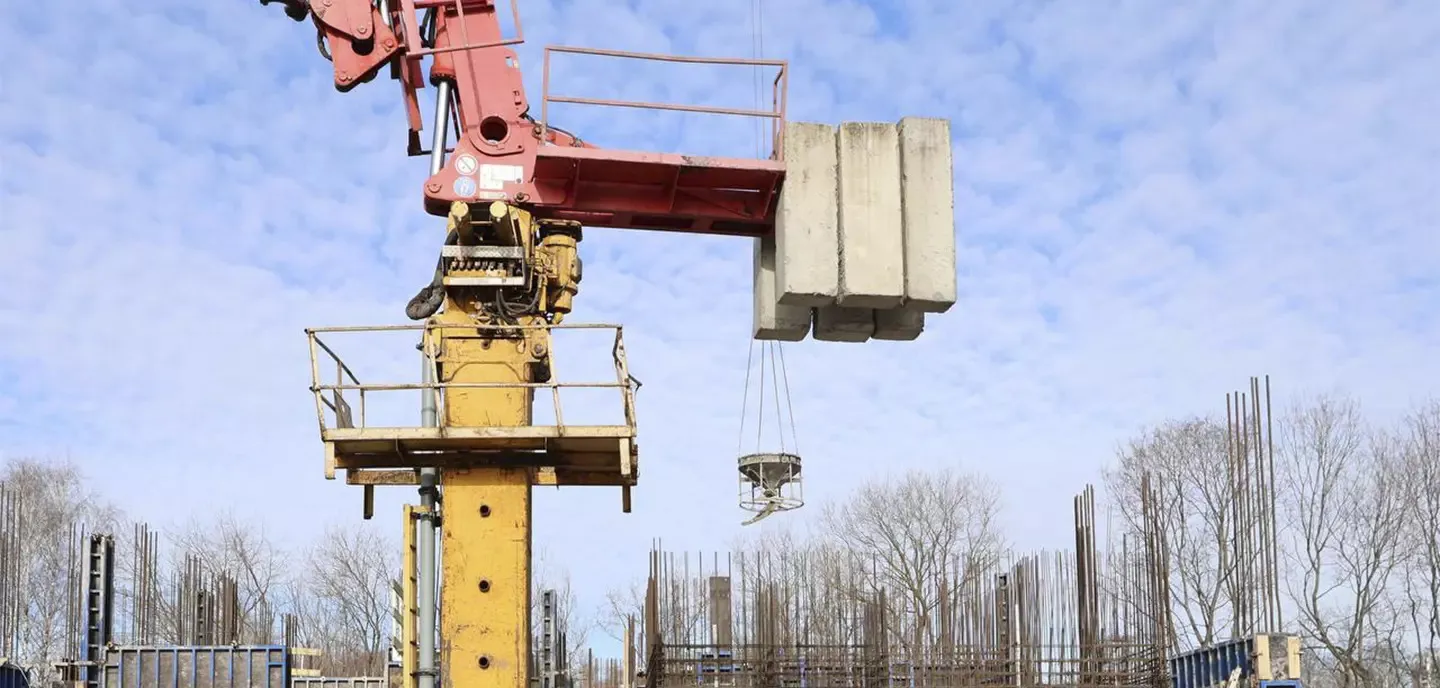 ЖК Мангазея на Речном ход строительства