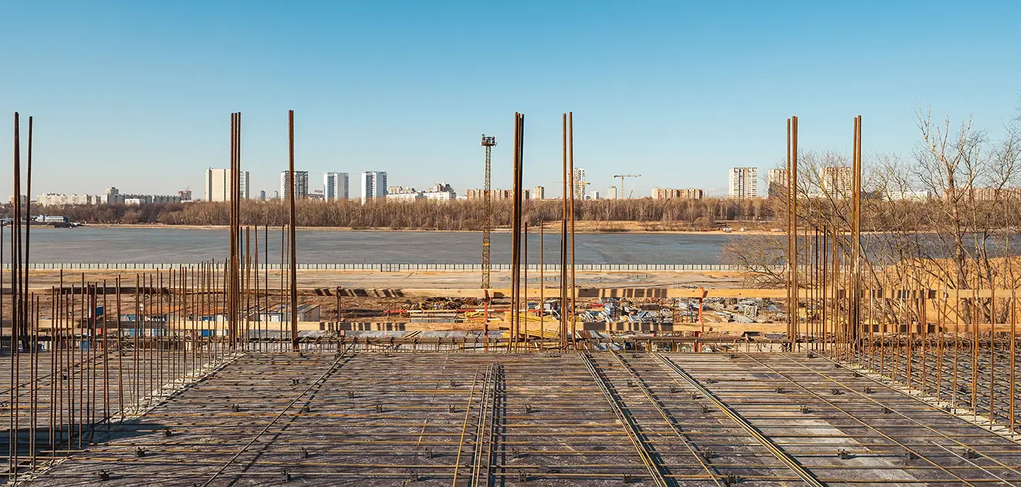 ЖК Мангазея на Речном ход строительства