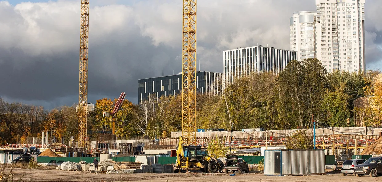 ЖК Мангазея на Речном ход строительства